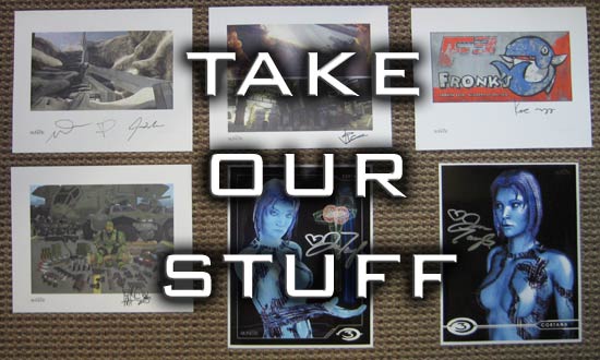 Take Our Stuff Contest