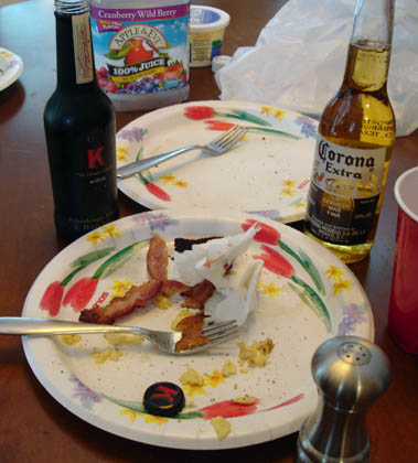 beer for breakfast
