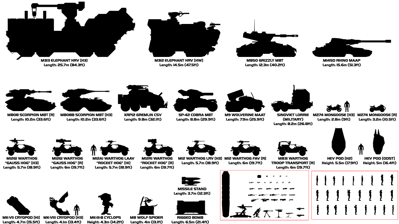 UNSC Vehicles