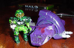 The Master Chief near the Ghost