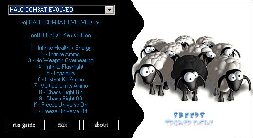 Halo Combat Evolved cheat engine