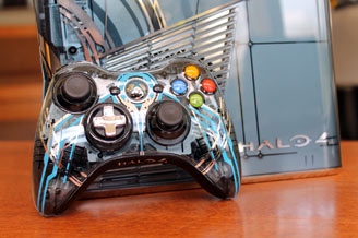 The Xbox 360 Limited Edition Halo 4 Console Bundle