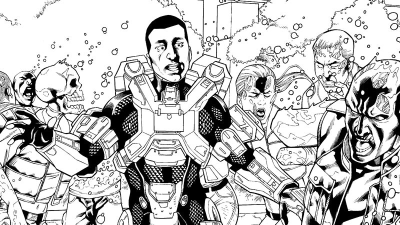 halo comic book escalation