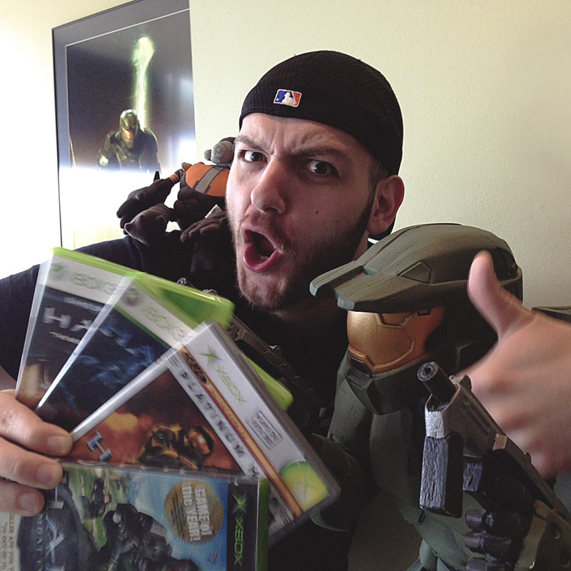 Halo instagram chief selfie