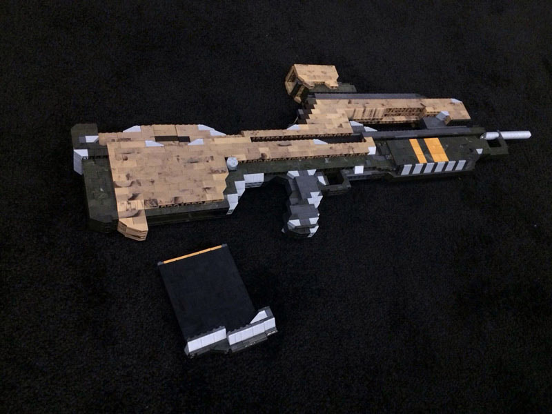 Battle Rifle Halo Mega Bloks
